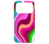 Carcasa para iPhone 17 Pro Liquid Swirl Retro 60s 70s Aesthetic Indie Hippie Funky