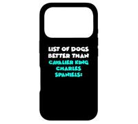 Carcasa para iPhone 17 Pro List of Dogs Better Than Cavalier King Charles Spaniels