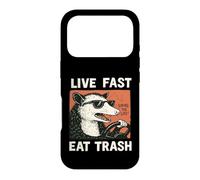 Carcasa para iPhone 17 Pro Live Fast Eat Trash