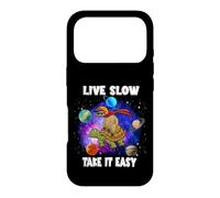 Carcasa para iPhone 17 Pro Live Slow Take It Easy Turtle Sloth Funny Sloths Turtles