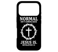 Carcasa para iPhone 17 Pro Lo Normal no es Volver Jesús es Apocalipsis 14 Christian
