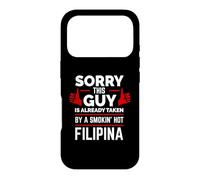 Carcasa para iPhone 17 Pro Lo Siento, Este Chico es tomado por una Filipina Caliente Filipinas