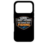 Carcasa para iPhone 17 Pro Lo Siento, no Estaba Escuchando, Estaba Pensando en Pescar Fisher