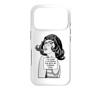 Carcasa para iPhone 17 Pro Lo Siento, te ofendí con mi Chica de Arte Pop de Sentido común