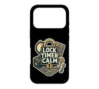 Carcasa para iPhone 17 Pro Lock Timer Calm Enigma Cronómetro Equipo