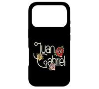 Carcasa para iPhone 17 Pro Logotipo de Juan Gabriel Vintage Roses