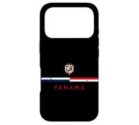 Carcasa para iPhone 17 Pro Logotipo de la Bandera de Panamá América Central Panameña Heritage