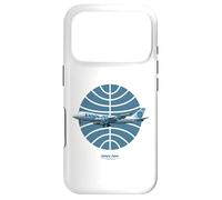 Carcasa para iPhone 17 Pro Logotipo de Pan Am Plane Over 1950s