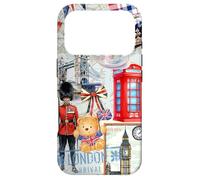 Carcasa para iPhone 17 Pro London Icons Collage with Guard, Phone Booth & Big Ben