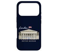 Carcasa para iPhone 17 Pro Londres, Museo Británico, Dibujo a Mano, Inglaterra