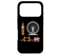 Carcasa para iPhone 17 Pro Londres Souvenir Vintage London Sights For London with Love