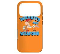 Carcasa para iPhone 17 Pro Looney Tunes Elmer and Bugs Wabbits Not Weapons