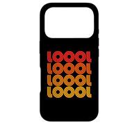 Carcasa para iPhone 17 Pro Loool LOL Funny Laugh LMAO LMFAO Lolol Abreviatura Abreviatura Abanico Texto