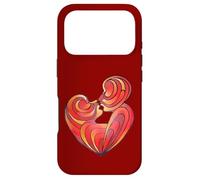 Carcasa para iPhone 17 Pro Los Amantes se besan y Sus cuerpos Forman un corazón de Amor