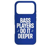 Carcasa para iPhone 17 Pro Los bajistas lo Hacen más Profundo, Divertido Bajista de Rock