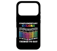 Carcasa para iPhone 17 Pro Los Colores complementarios Siempre Tienen Cosas Bonitas Que Decir Artista