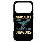 Carcasa para iPhone 17 Pro Los Dinosaurios Son más Frescos Que los Dragones Gráfico