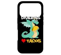 Carcasa para iPhone 17 Pro Los Dragones aman los Tacos