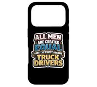 Carcasa para iPhone 17 Pro Los Hombres fueron Creados Iguales, Solo los Mejores se convirtieron en Conductores de Camiones