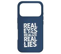 Carcasa para iPhone 17 Pro Los Ojos Reales se Dan Cuenta de mentiras Reales