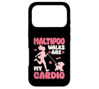 Carcasa para iPhone 17 Pro Los Paseos por Maltipoo Son mis mamás de Perros cardiovasculares Maltipoo