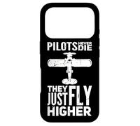 Carcasa para iPhone 17 Pro Los Pilotos Nunca Mueren, Solo vuelan más Alto Piloto