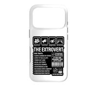 Carcasa para iPhone 17 Pro Los rasgos centrales extrovertidos Mariposa Social extrovertida Divertida
