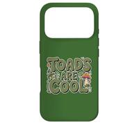 Carcasa para iPhone 17 Pro Los sapos Son geniales caprichosos Lindos Hongos Cottagecore Moda