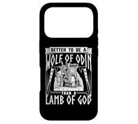 Carcasa para iPhone 17 Pro Los Vikingos paganos de la mitología nórdica Son Mejores para ser un Lobo de Odín