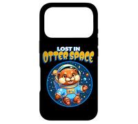Carcasa para iPhone 17 Pro Lost in Otter Space Cute Astronaut Design
