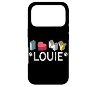Carcasa para iPhone 17 Pro Louie Nombre de Perro Personalizado Louie Pet Lover