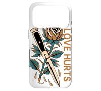 Carcasa para iPhone 17 Pro Love Hurts Rose Switchblade