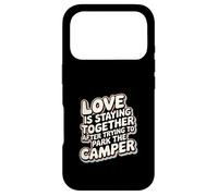 Carcasa para iPhone 17 Pro Love Is Staying Together After Parking The Camper -
