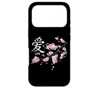 Carcasa para iPhone 17 Pro Love Kanji Symbol & Japanese Sakura Valentine’s Day