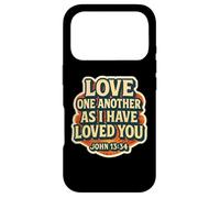 Carcasa para iPhone 17 Pro Love One Other As I Have Loved You Christian Bible Vintage