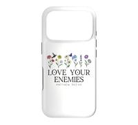 Carcasa para iPhone 17 Pro Love Your Enemies Christian Bible Verse 5:43 Matthew 5:44