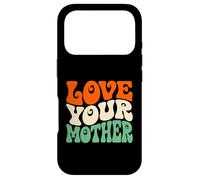 Carcasa para iPhone 17 Pro Love Your Mother Earth Day Retro Ambientalista Planeta