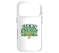Carcasa para iPhone 17 Pro Lucky Energy Only 17 de Marzo Fiesta Irlandesa Clover St Patricks
