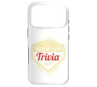 Carcasa para iPhone 17 Pro Lucky Trivia Traje | Pub Quiz Game | Trivia Night
