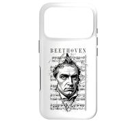 Carcasa para iPhone 17 Pro Ludwig Van Beethoven Partitura Clásica Retrato Vintage