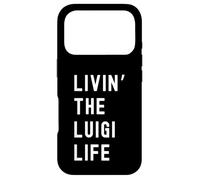 Carcasa para iPhone 17 Pro Luigi viviendo la Vida de Luigi Nombre Divertido