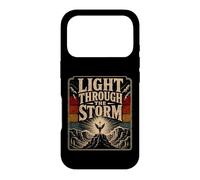 Carcasa para iPhone 17 Pro Luz a través de la tormenta Cruz Cris