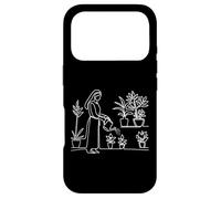 Carcasa para iPhone 17 Pro Maceta Line Art Jardinero