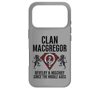Carcasa para iPhone 17 Pro MacGregor Clan Scottish Nombre Escudo de Armas Tartán Familia