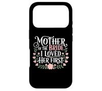 Carcasa para iPhone 17 Pro Madre de la Novia I Loved Her First Floral Novio Boda