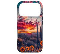 Carcasa para iPhone 17 Pro Maestoso Tramonto Western Boho Colori vivaci