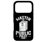 Carcasa para iPhone 17 Pro Maestría en Política Pública Economía Política