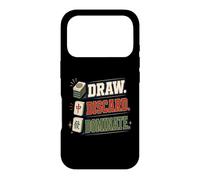 Carcasa para iPhone 17 Pro Mahjong Funny Draw Descartar Juego de Azulejos