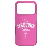 Carcasa para iPhone 17 Pro Mahjong Queen of Tiles Mahjong Queen Crown It's Mahjong Time