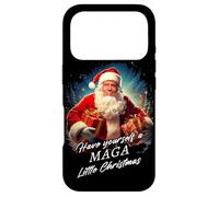 Carcasa para iPhone 17 Pro Make Christmas Great Again - Trump Santa Funny Graphic